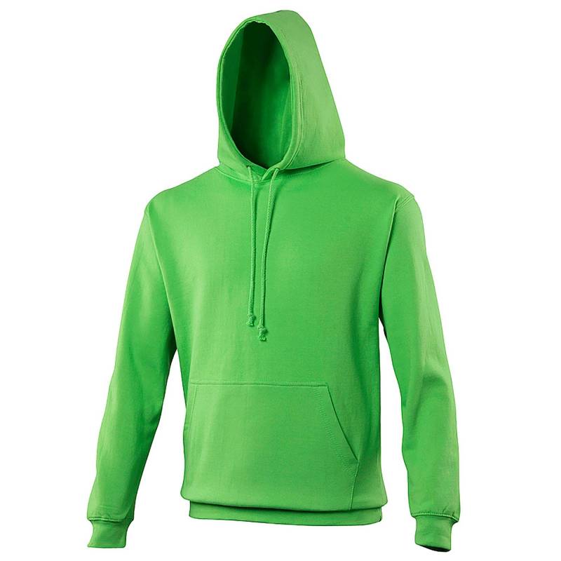 Kapuzenpullover College Damen Limettengrün M von AWDis