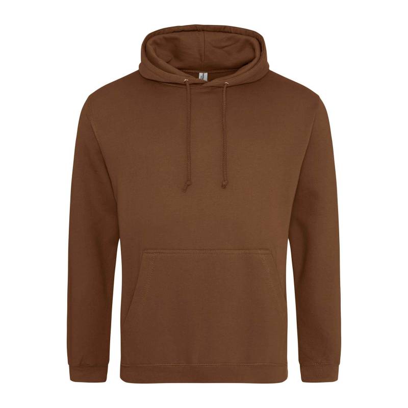 Kapuzenpullover College Damen Braun M von AWDis