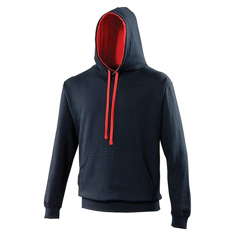 Sweater Jacke Mit Kapuze Herren Marine M von AWDis