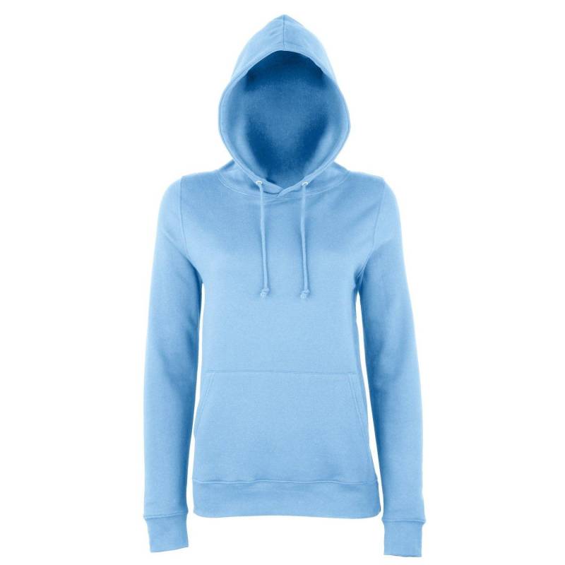 Just Hoods Kapuzenpullover Hoodie Damen Himmelblau M von AWDis