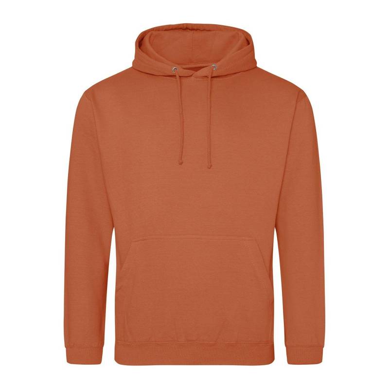 Kapuzenpullover College Damen Dunkelorange S von AWDis