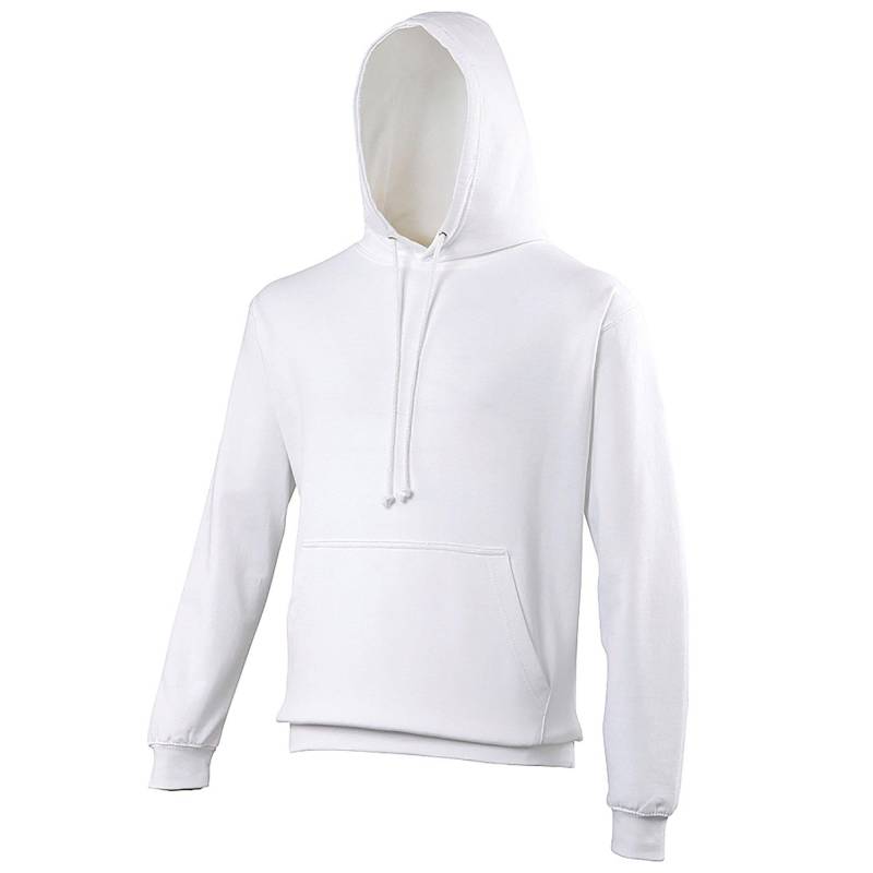 Kapuzenpullover College Damen Weiss S von AWDis