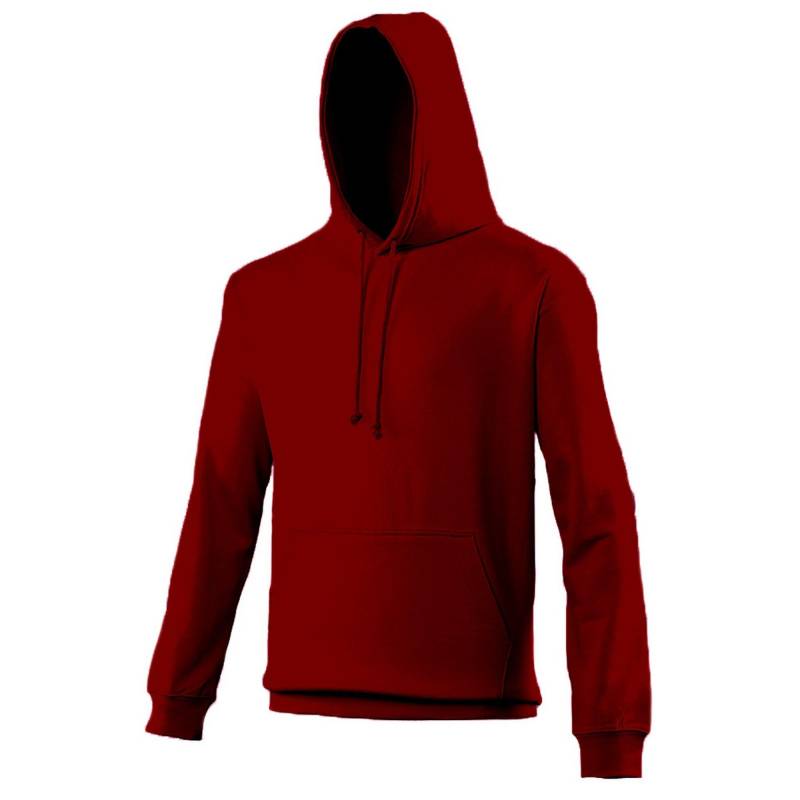 Kapuzenpullover College Damen Rot Bunt S von AWDis