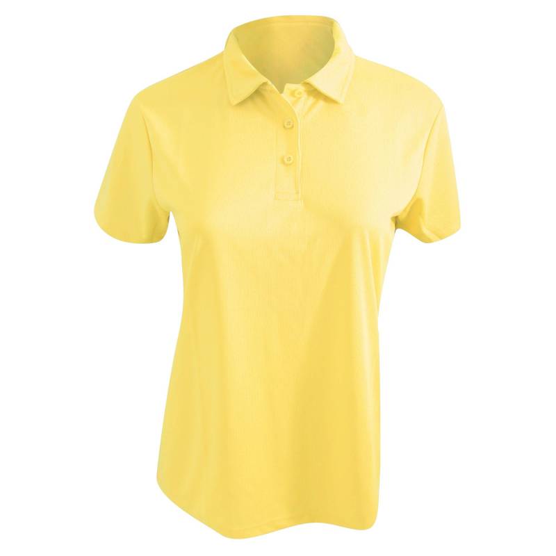 AWDis - Cool Poloshirt, taillierte Passform, für Damen, Gelb, Größe S von AWDis