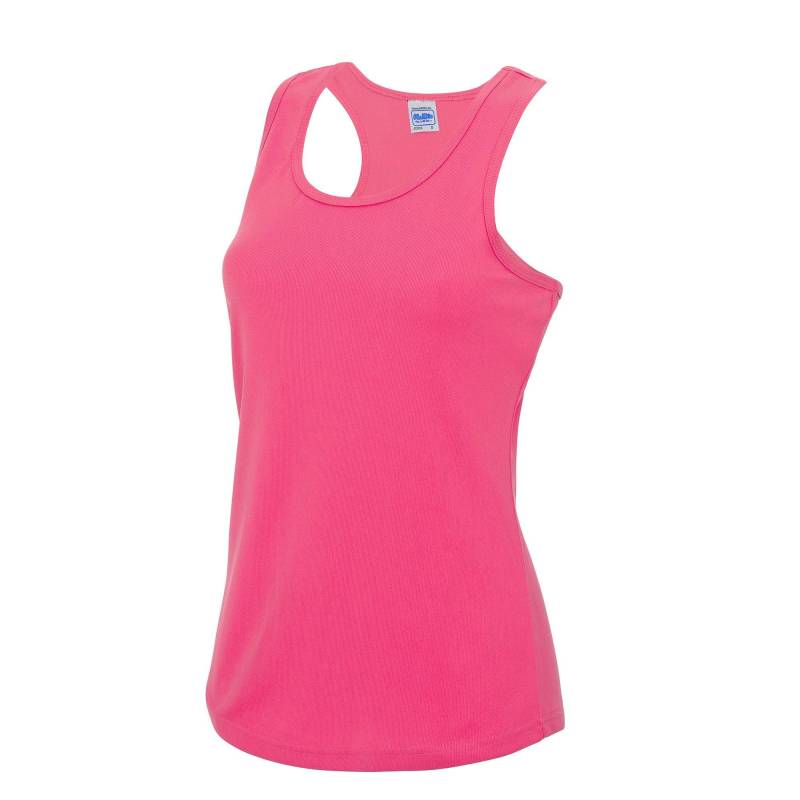 Just Cool Sport Tank Top Damen Pink S von AWDis