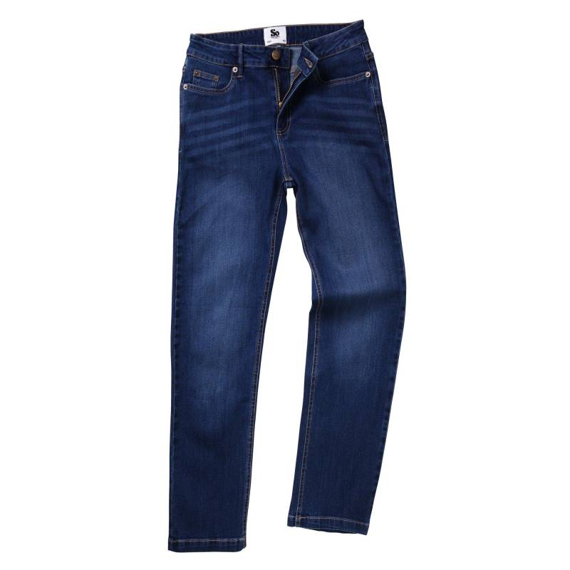 AWDis - So Denim Katy Jeans, gerades Bein, für Damen, Blau Denim, Größe W44 von AWDis