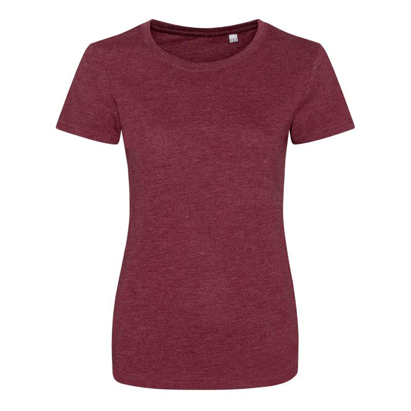 AWDis - TriBlend TShirt Girlie, für Damen, Weinrot, Größe XS von AWDis