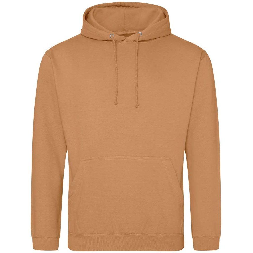 College Hoodie Herren Braun XS von AWDis