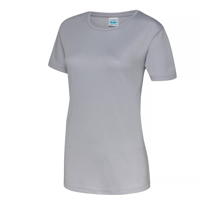 Just Cool Sport Tshirt Damen Taubengrau XS von AWDis