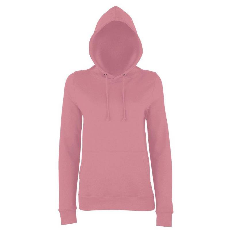 Just Hoods Kapuzenpullover Hoodie Damen Pink XS von AWDis