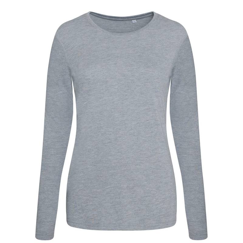 AWDis - TriBlend TShirt, langärmlig, für Damen, Grau, Größe XS von AWDis