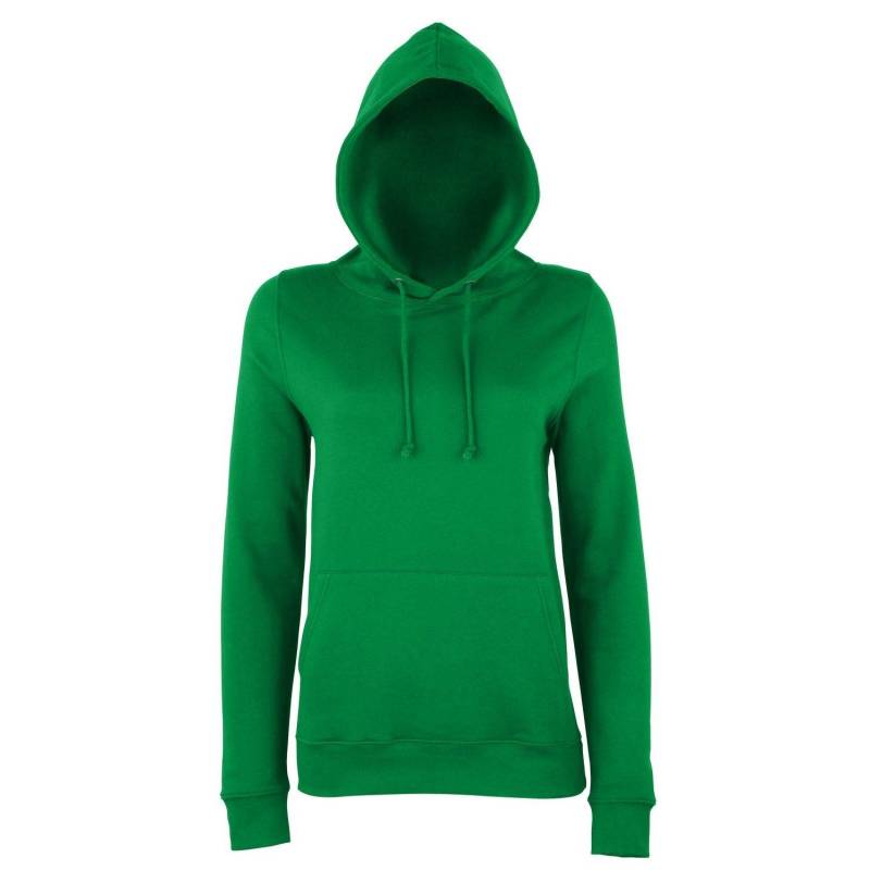 Just Hoods Kapuzenpullover Hoodie Damen Grün XS von AWDis