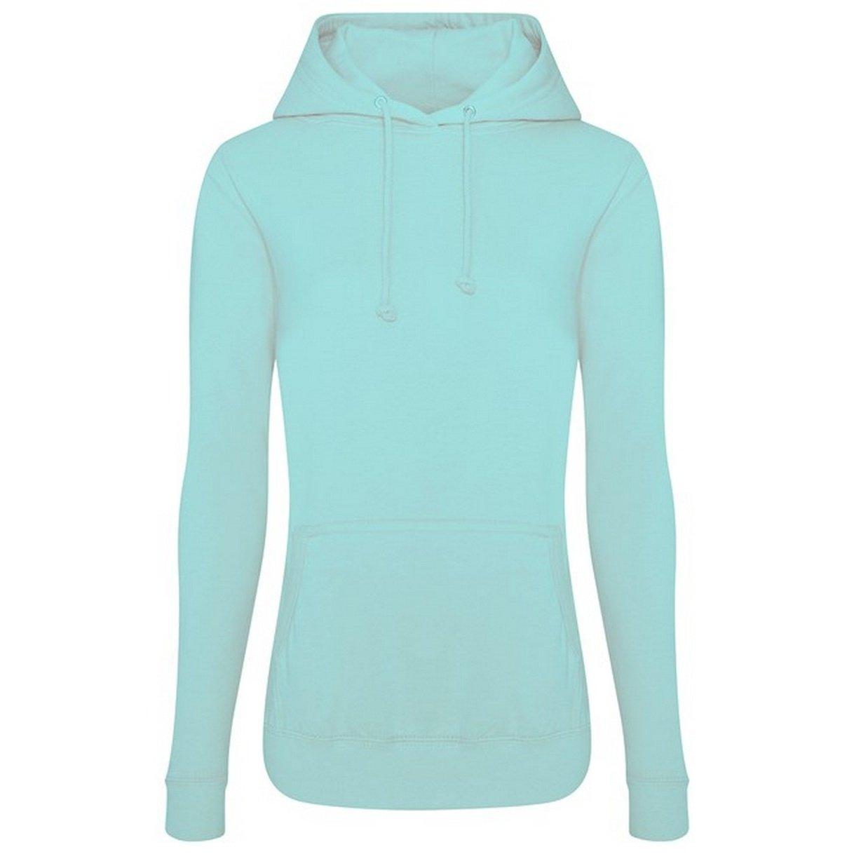 Just Hoods Kapuzenpullover Hoodie Damen Mint XS von AWDis