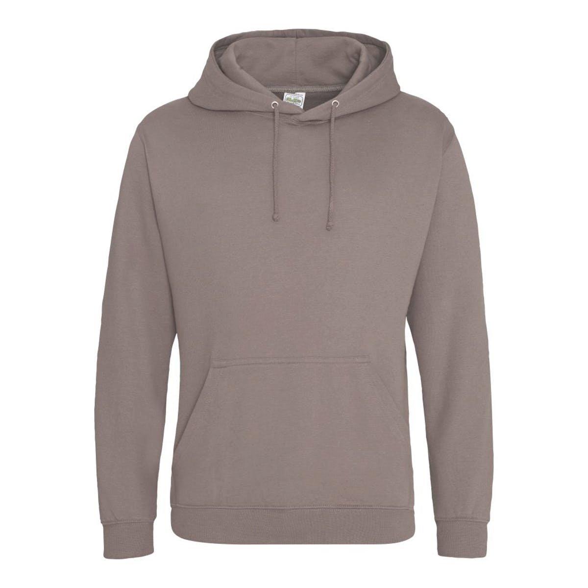 Kapuzenpullover College Damen Braun XXL von AWDis