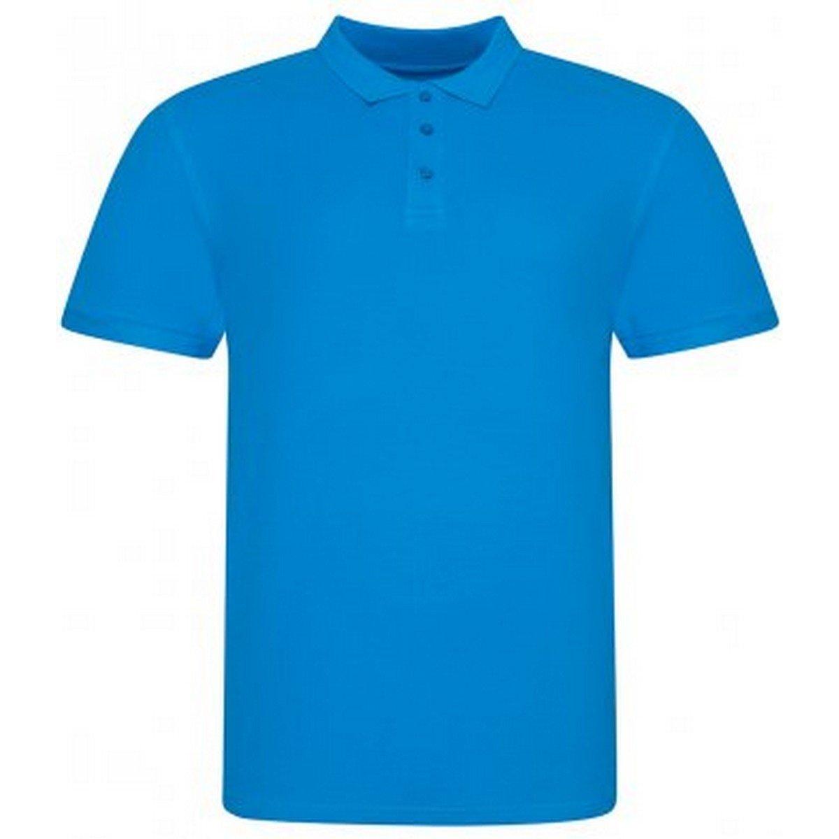 Polo Shirt Pique Herren Azurblau 3XL von AWDis