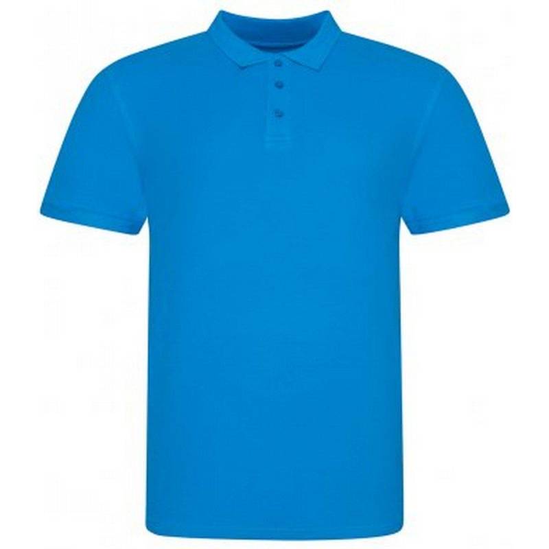 AWDis - Polo Shirt Pique, für Herren, Azurblau, Größe XXL von AWDis