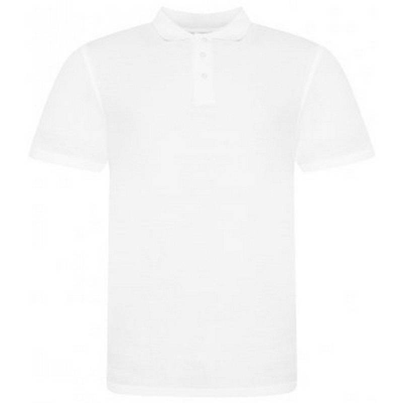 Polo Shirt Pique Herren Weiss 3XL von AWDis