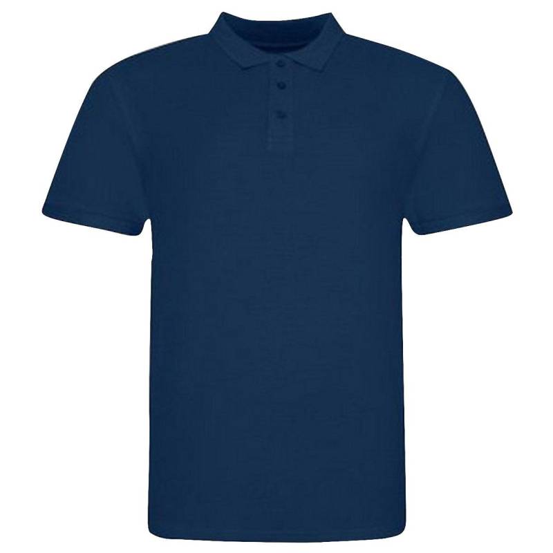 Poloshirt Pique Herren Marine L von AWDis