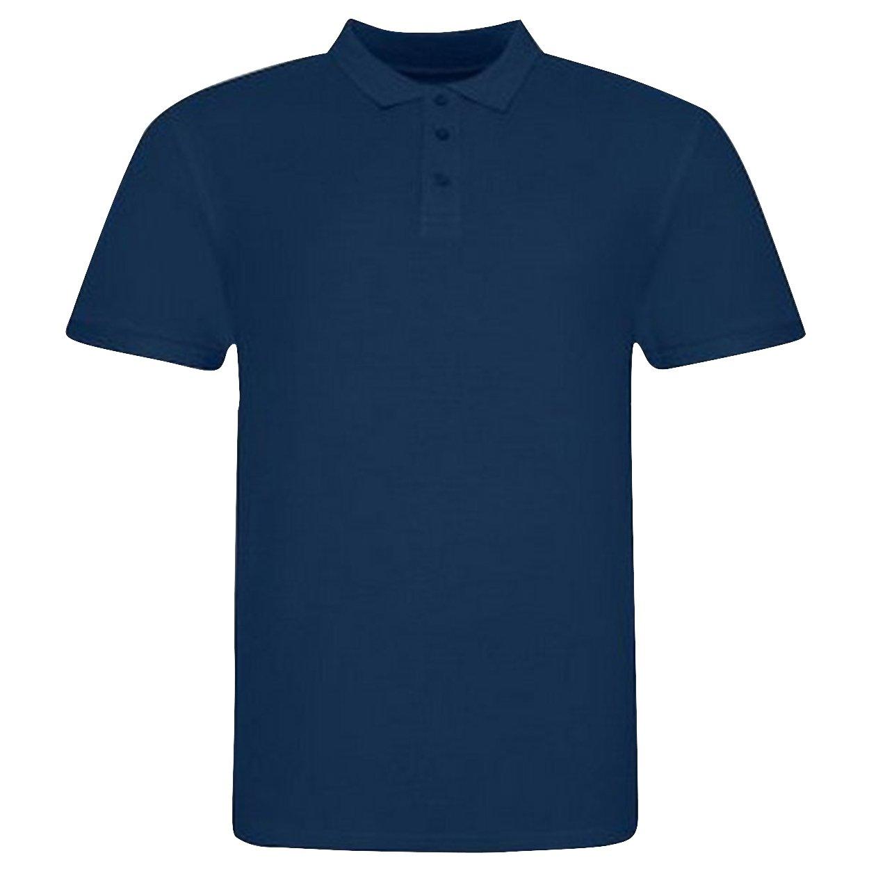 Poloshirt Pique Herren Marine S von AWDis