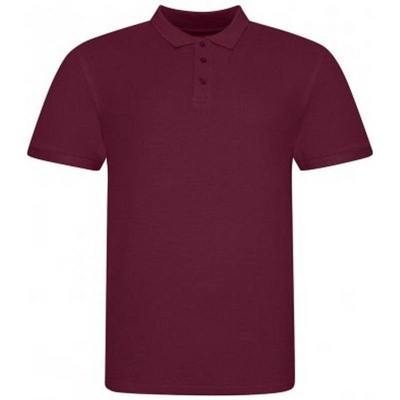 AWDis - Poloshirt Pique, für Herren, Weinrot, Größe XL von AWDis