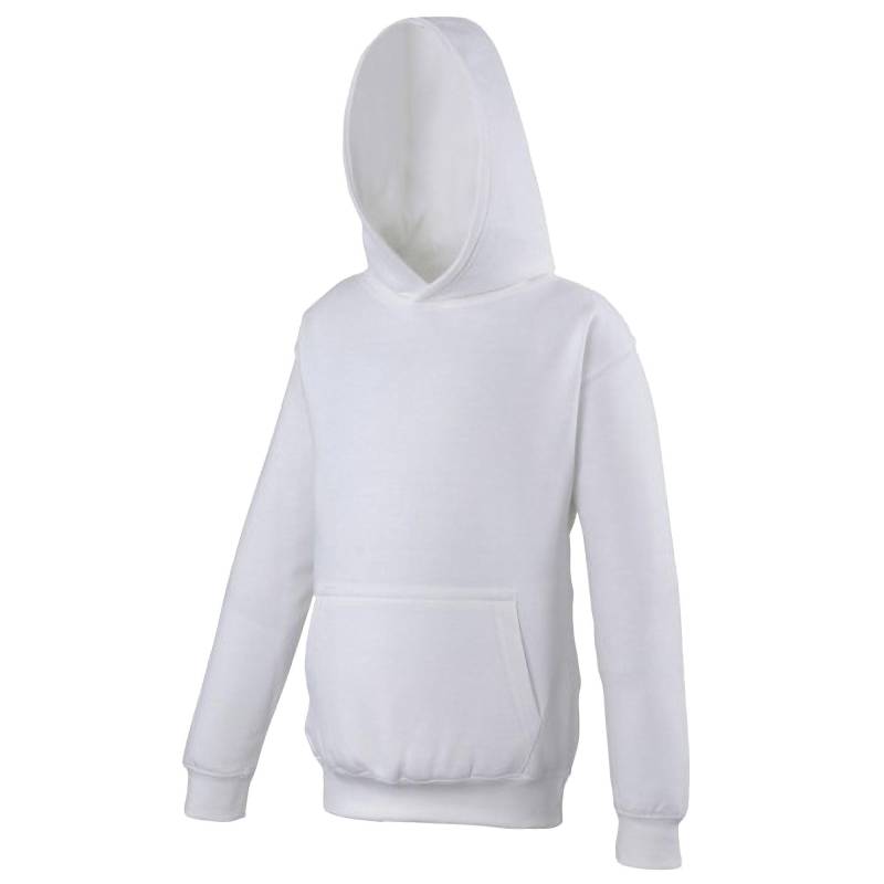 AWDis - Kapuzen Pullover, 104, Weiss von AWDis