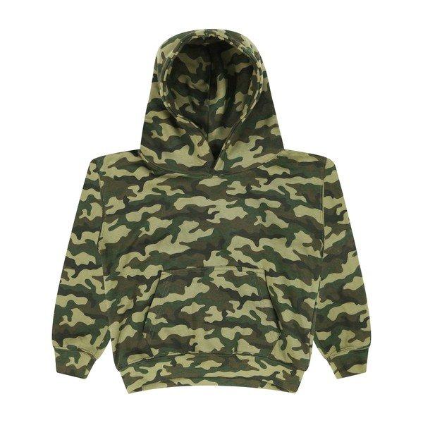 AWDis - Kapuzenpullover Camo, 116, Grün von AWDis