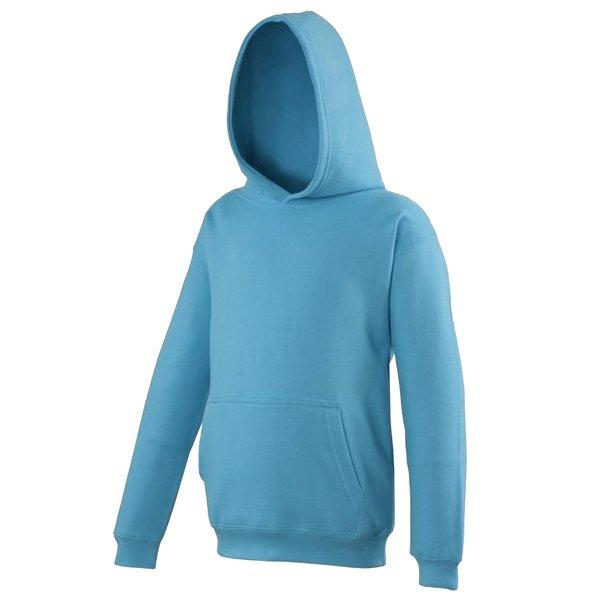 Kapuzen Pullover Jungen Blau 98 von AWDis