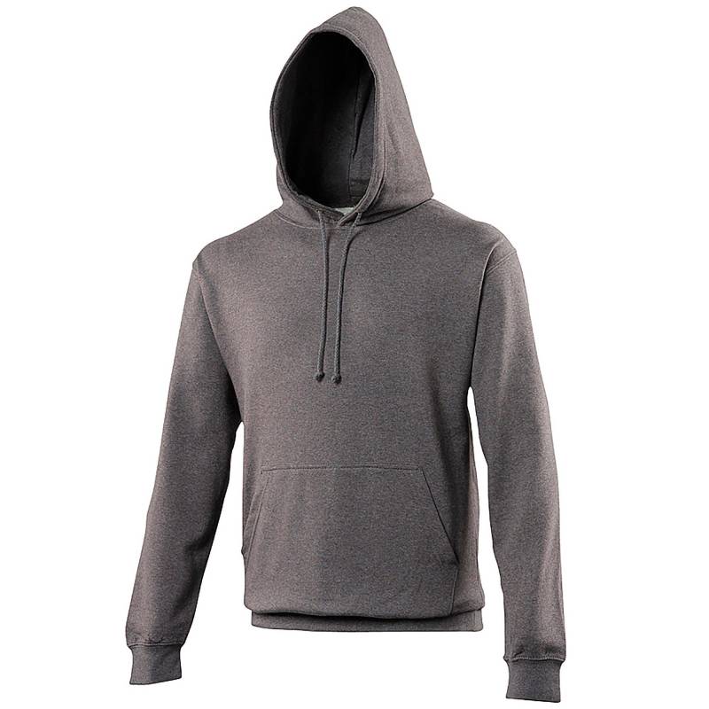 Kapuzenpullover College Damen Charcoal Black M von AWDis