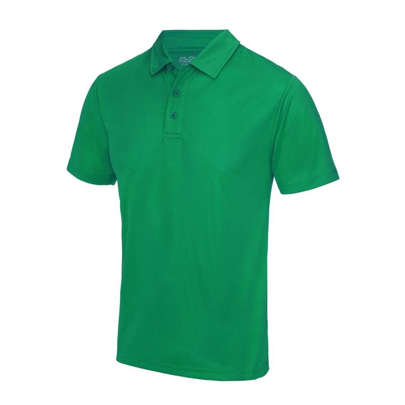 AWDis - Just Cool PoloShirt Sports, für Herren, Grün, Größe S von AWDis