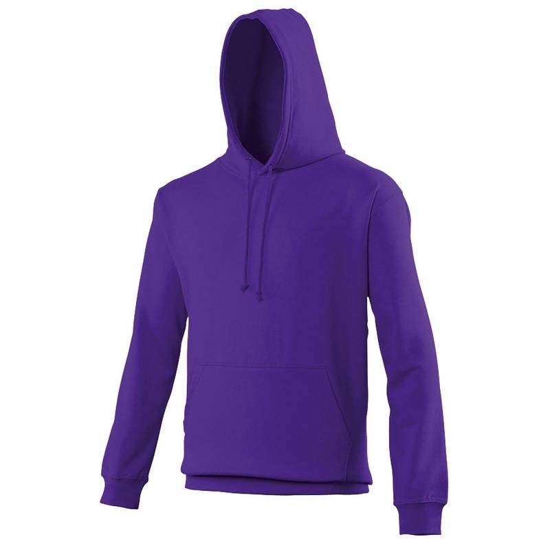 Kapuzenpullover College Damen Violett XL von AWDis