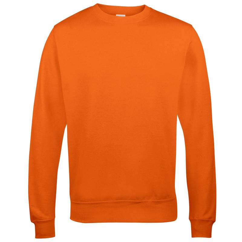 Just Hoods Sweatshirt Mit Rundhalsausschnitt Damen Orange XL von AWDis