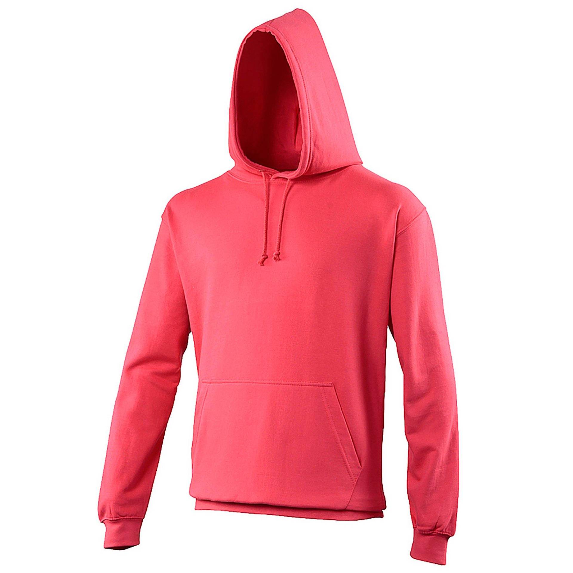 Kapuzenpullover College Damen Dunkelrosa XL von AWDis