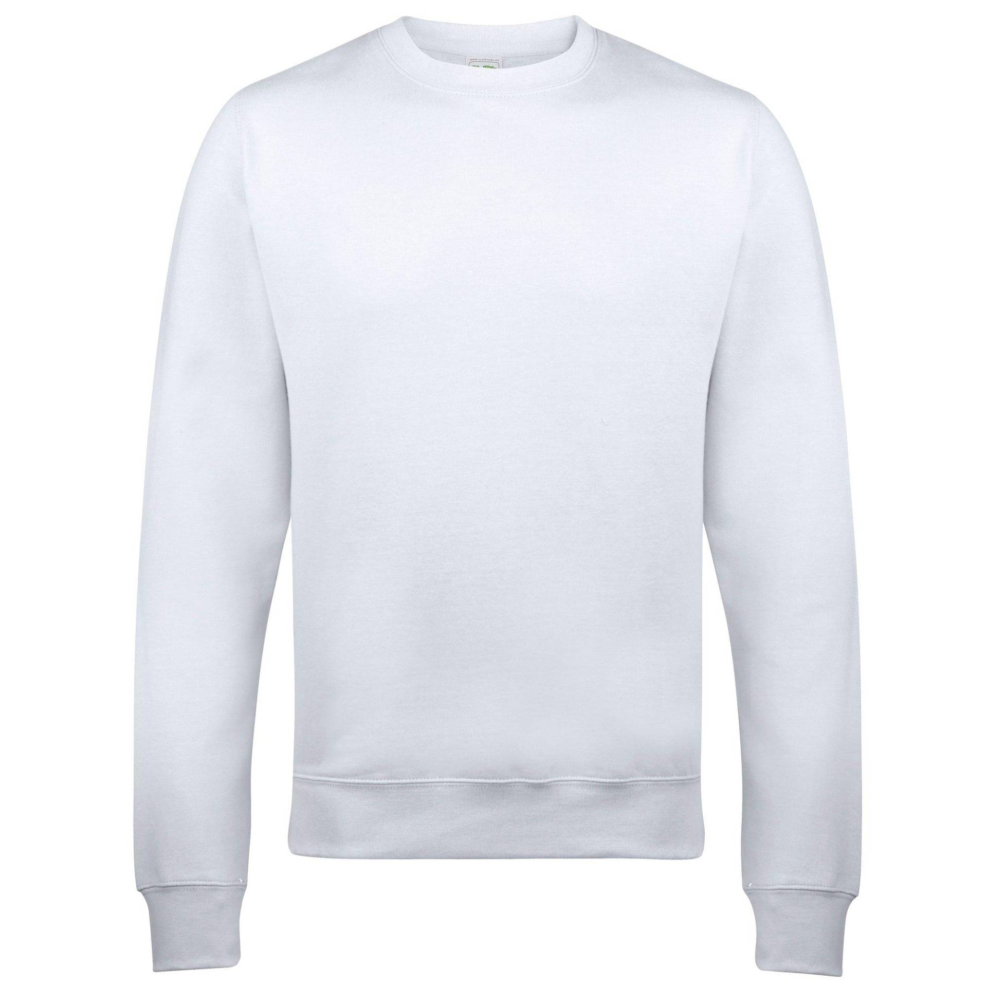 Just Hoods Sweatshirt Mit Rundhalsausschnitt Damen Weiss XL von AWDis