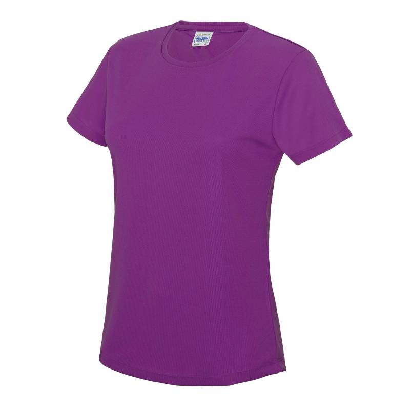 Just Cool Sport Tshirt Unifarben Damen Magenta XS von AWDis