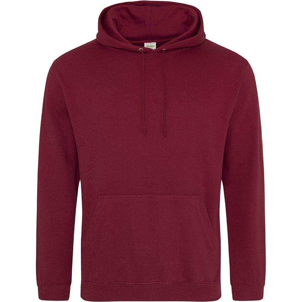 Kapuzenpullover College Damen Weinrot XXL von AWDis