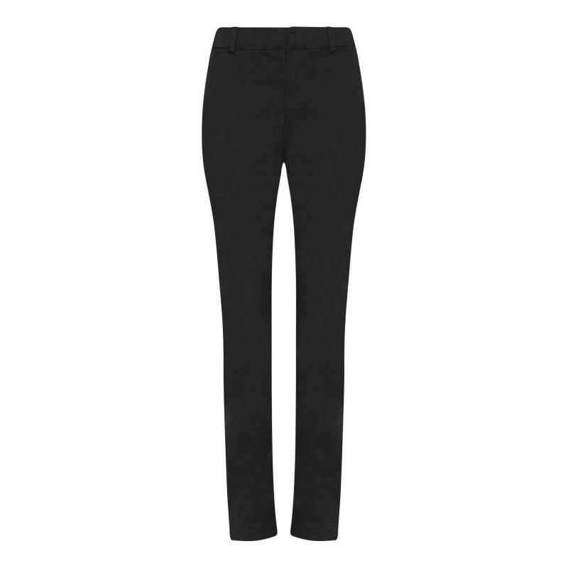 So Denim Chinos Lily Schmale Passform Damen Schwarz W38 von AWDis