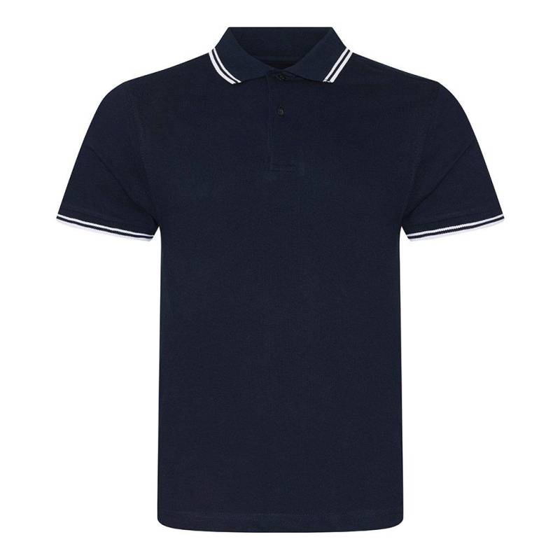 Stretch Tipped Pique Polo Shirt Herren Marine S von AWDis