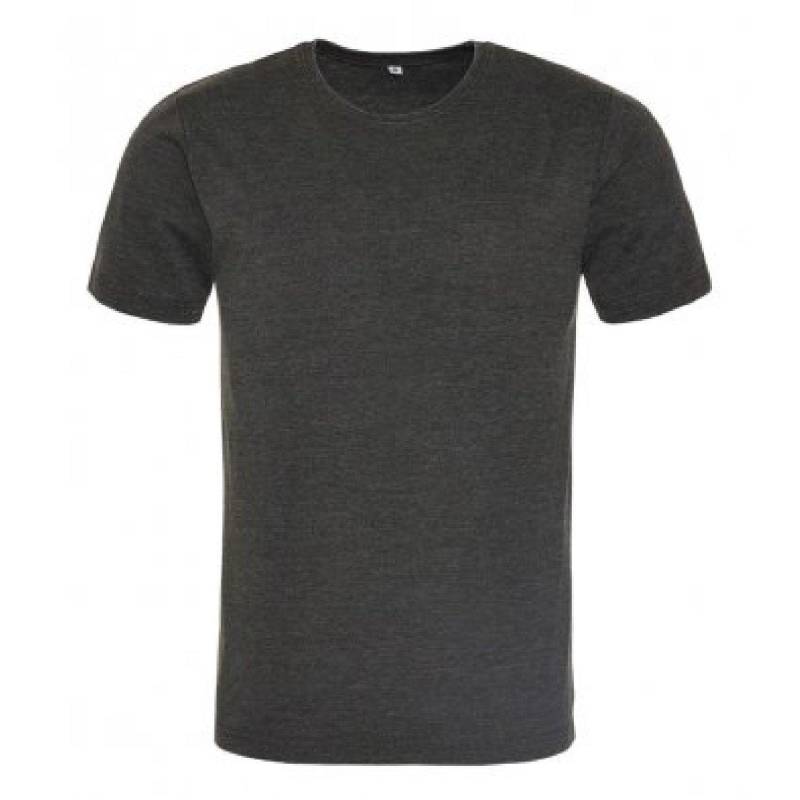 Washed Tshirt Herren Schwarz S von AWDis