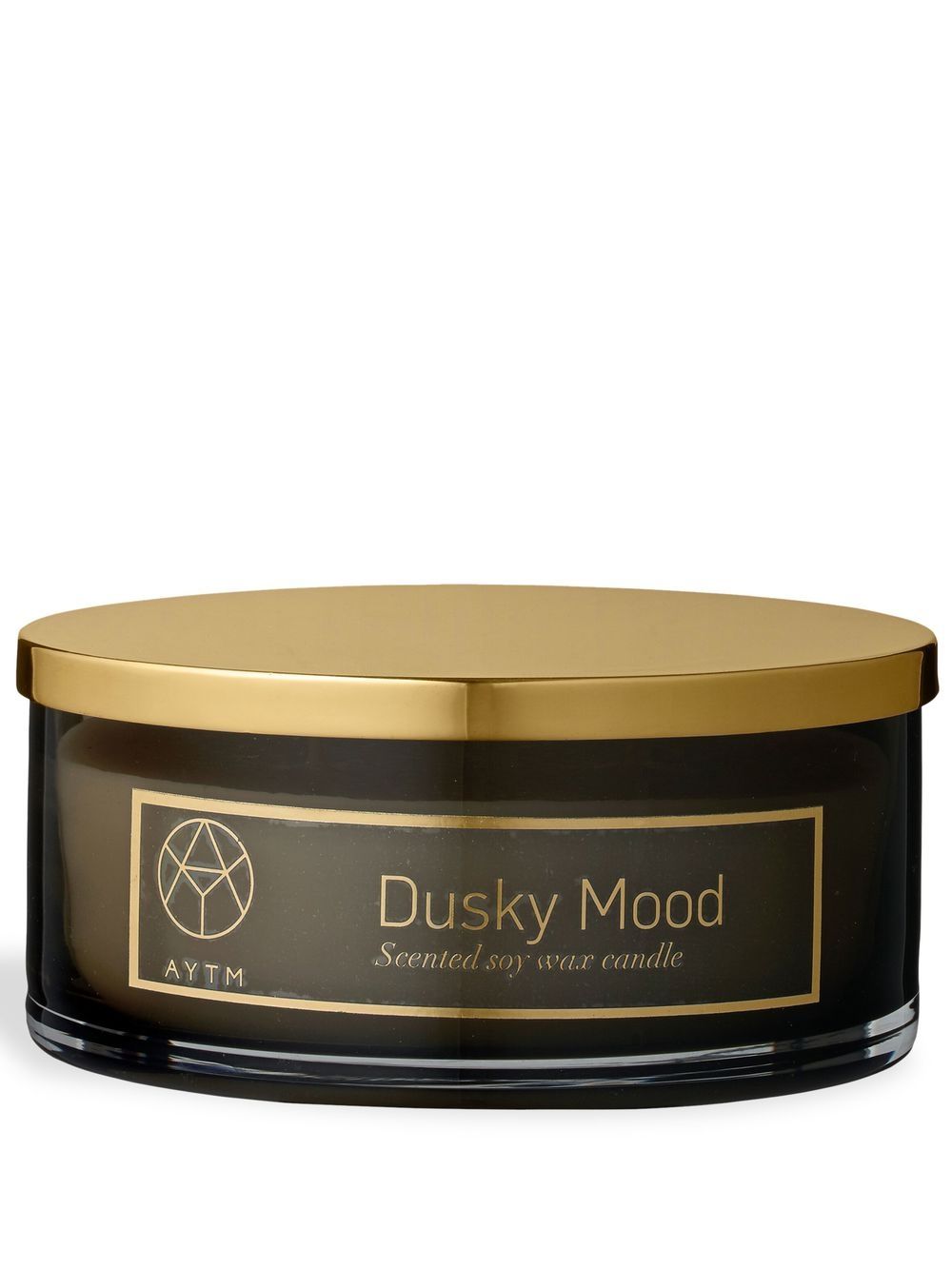 AYTM Dusky Mood Tota scented candle (240g) - Black von AYTM