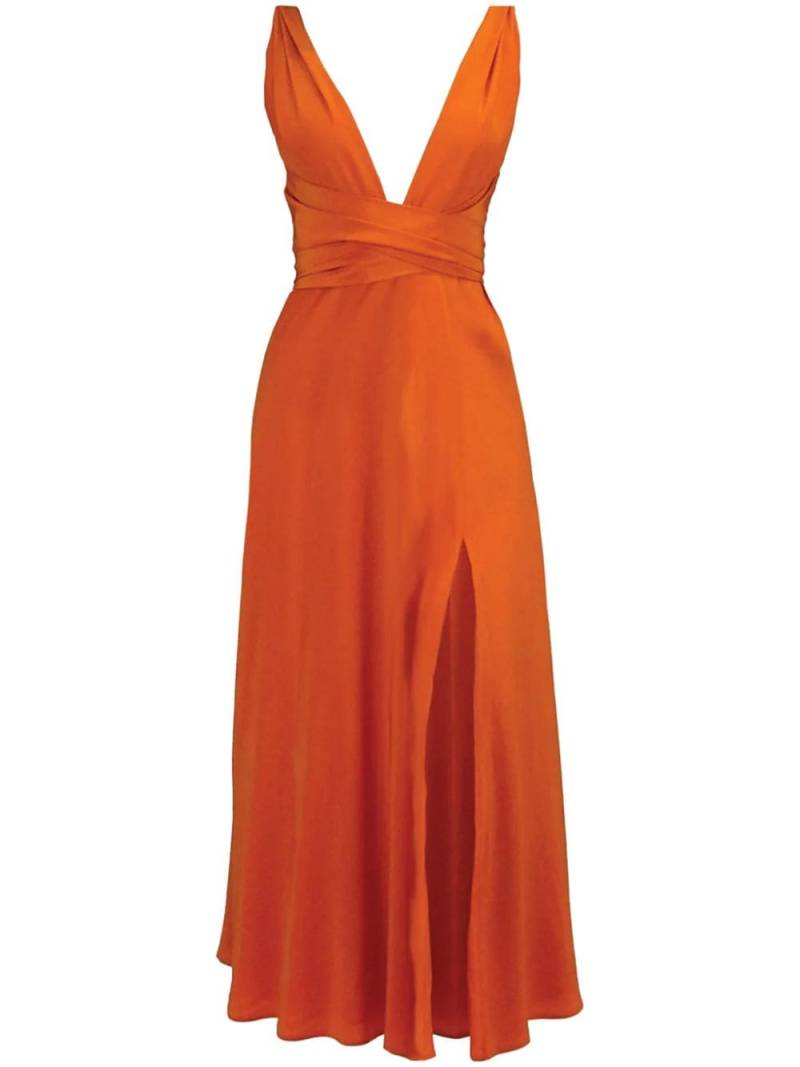 AZEEZA Cirrus midi dress - Orange von AZEEZA