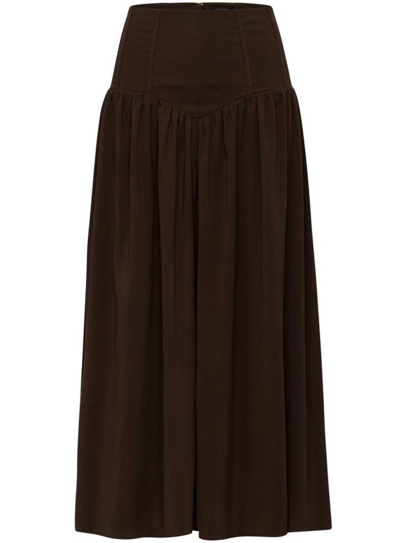 AZEEZA Noora midi skirt - Brown von AZEEZA