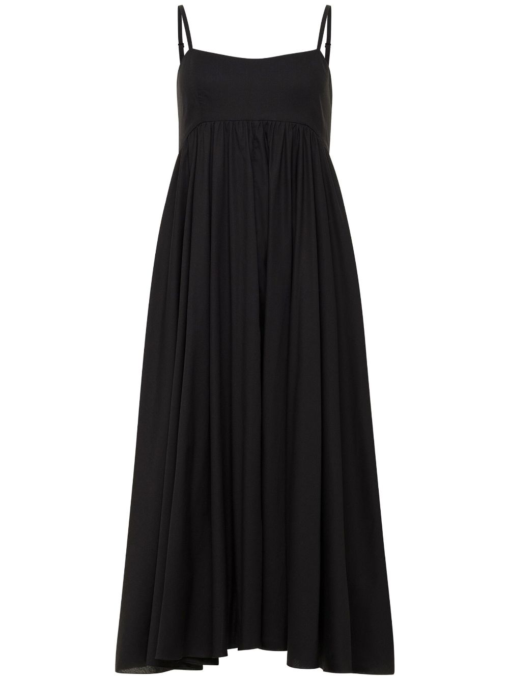 AZEEZA Rachel poplin midi dress - Black von AZEEZA