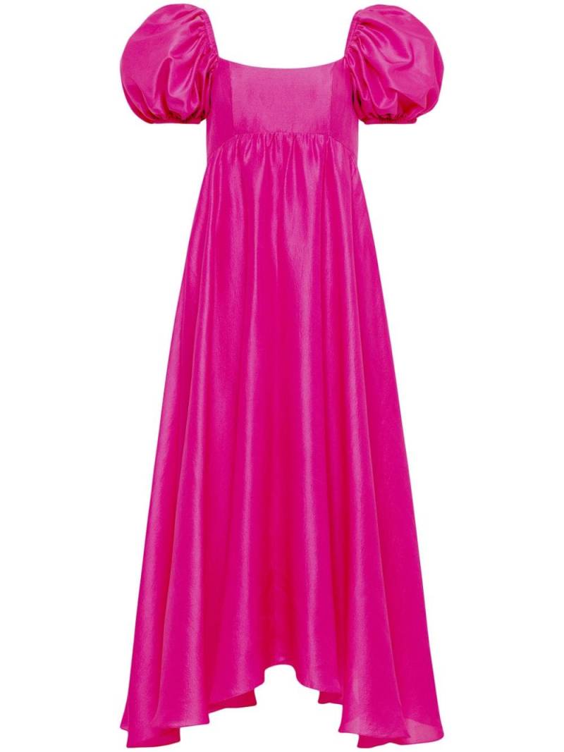 AZEEZA Rory silk midi dress - Pink von AZEEZA