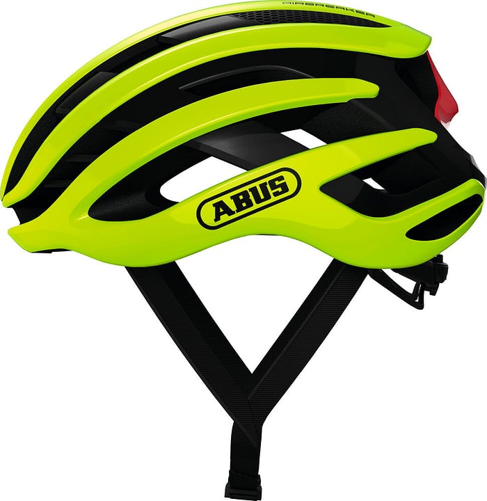 Abus Airbreaker Velohelm neongelb von Abus