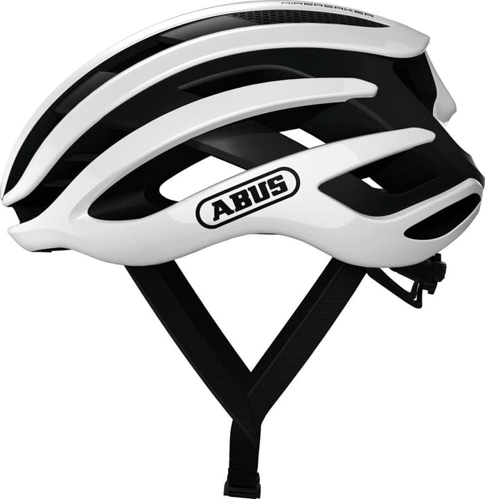 Abus Airbreaker Velohelm weiss von Abus