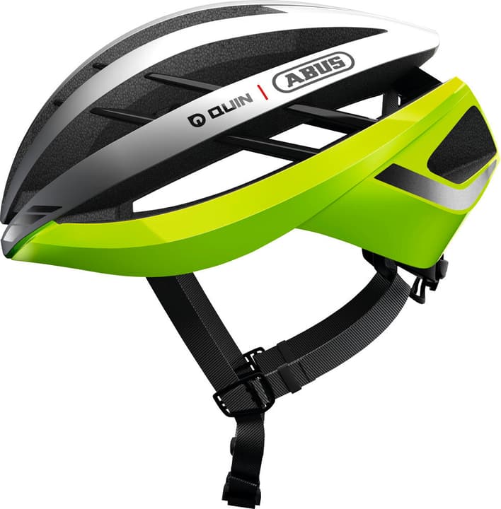 Abus Aventor Quin Velohelm neongelb von Abus