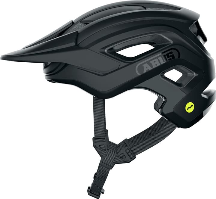 Abus CliffHanger Mips Velohelm schwarz von Abus