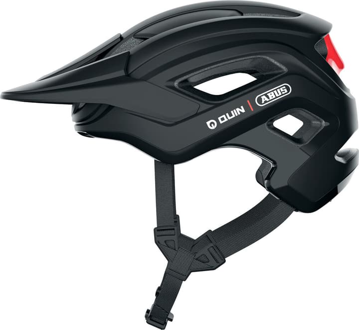 Abus CliffHanger Quin Velohelm schwarz von Abus