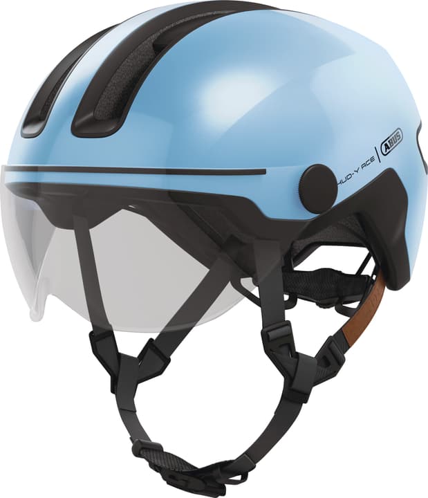 Abus Hud-Y ACE Velohelm hellblau von Abus