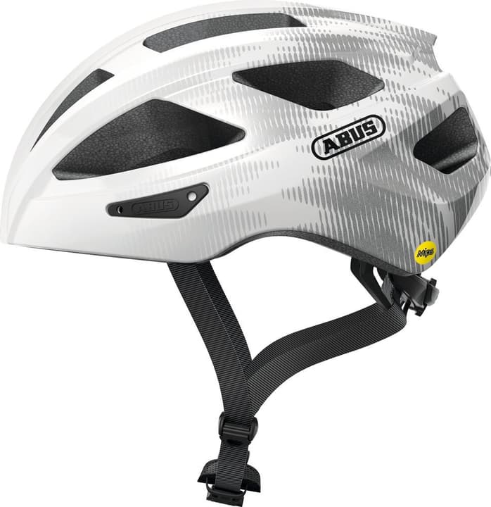 Abus Macator Mips Velohelm silber von Abus